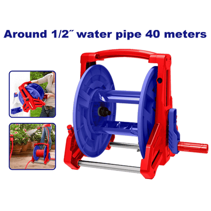 Dévidoir pour tuyau d’arrosage 40M EMTOP EHHR40122 - SME IMPORT