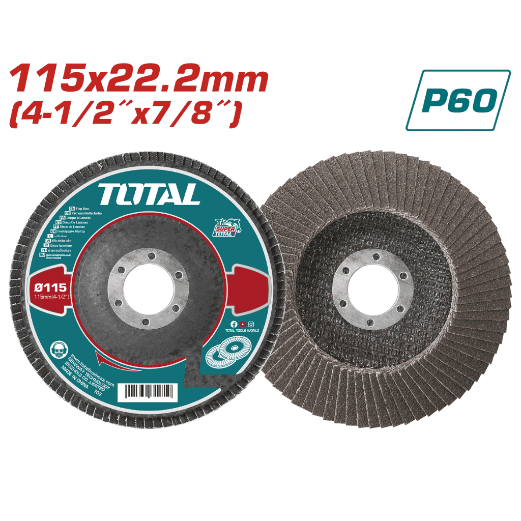 Disque a lamel 115MM x 22,2MM P60 TAC6311560 - SME IMPORT