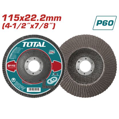 Disque a lamel 115MM x 22,2MM P60 TAC6311560 - SME IMPORT