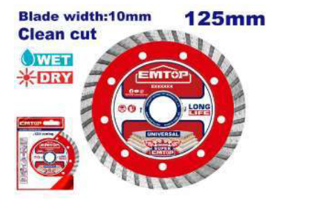 Disque diamant – EMTOP EDDC031252 - SME IMPORT