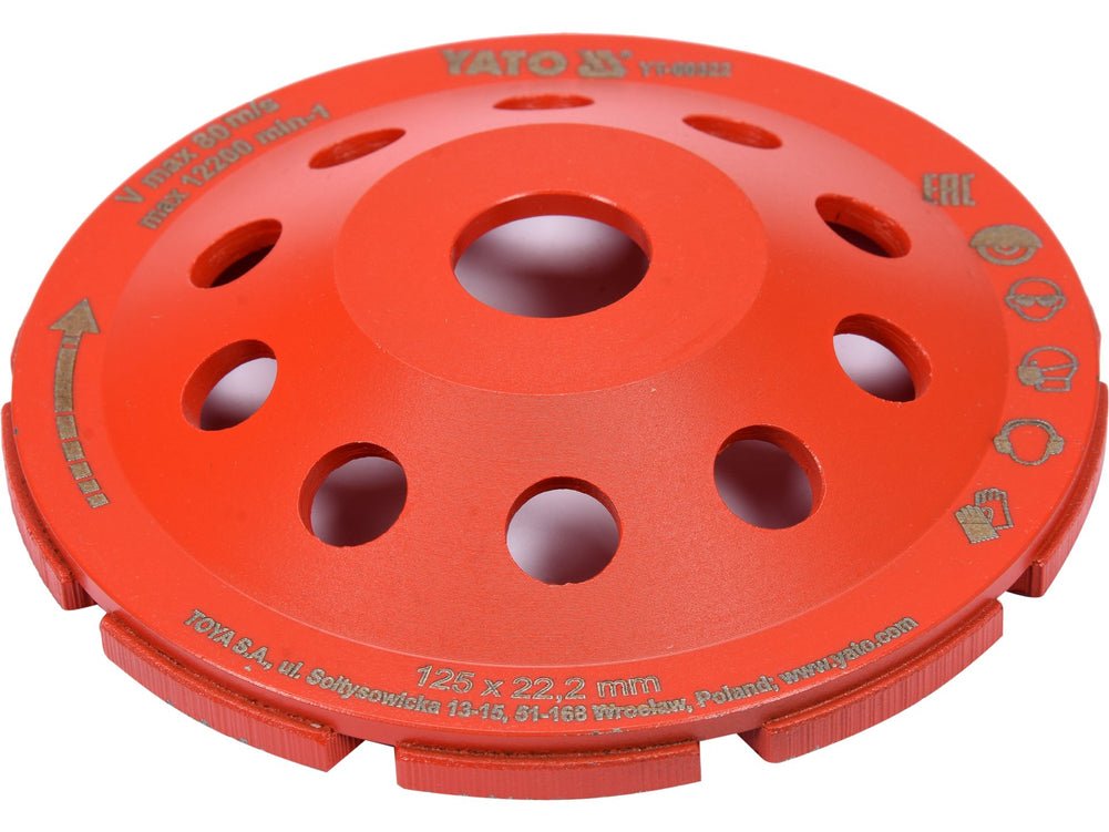 DISQUE MEULAGE DIAMOND 125MM M14 — YATO YT-60322 - SME IMPORT