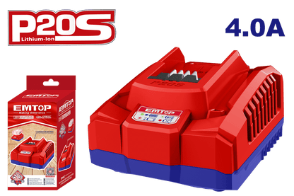 Chargeur de batterie 4Ah Emtop Efcr20411