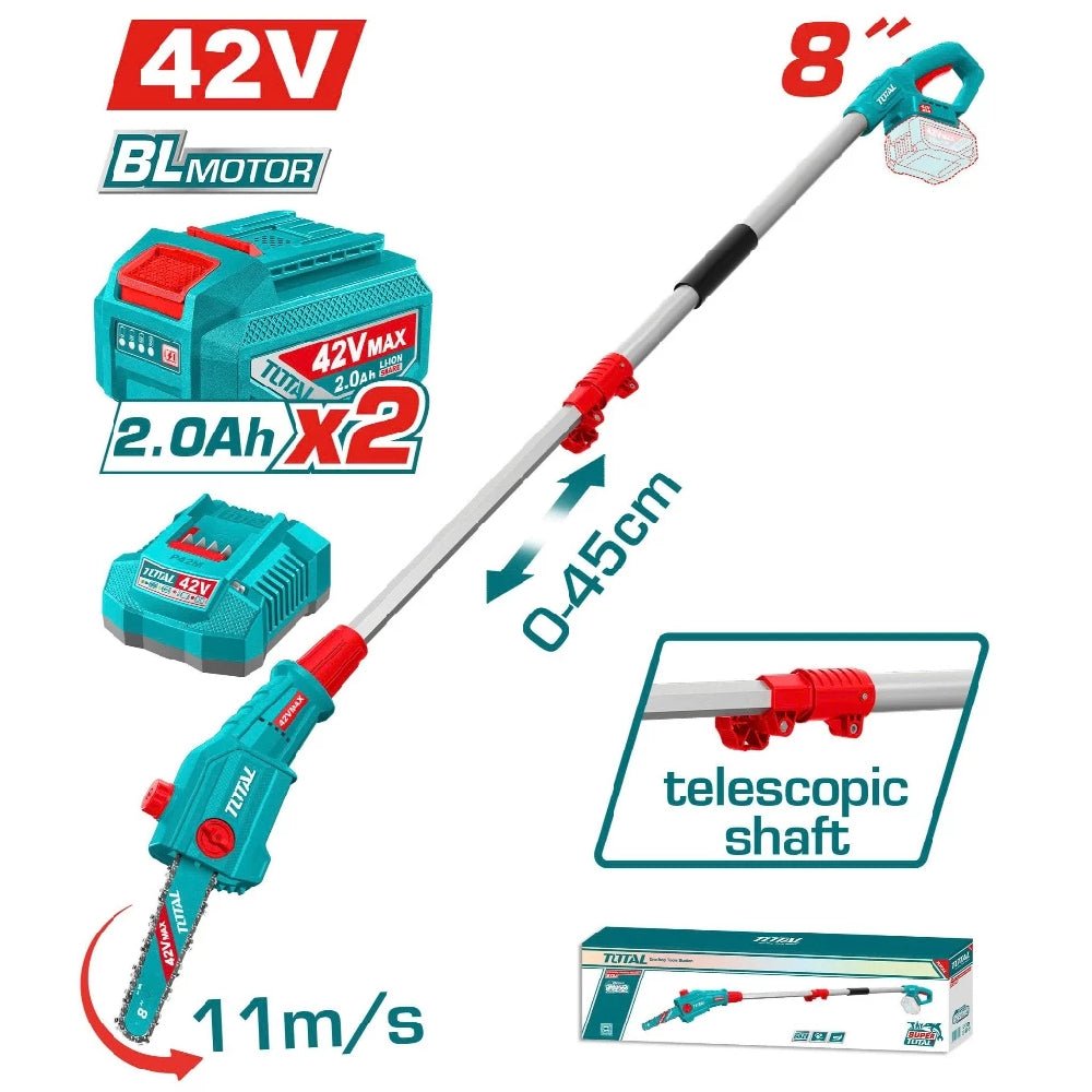 Élagueuse sur perche sans fil – TOTAL TPSLI42281 - SME IMPORT