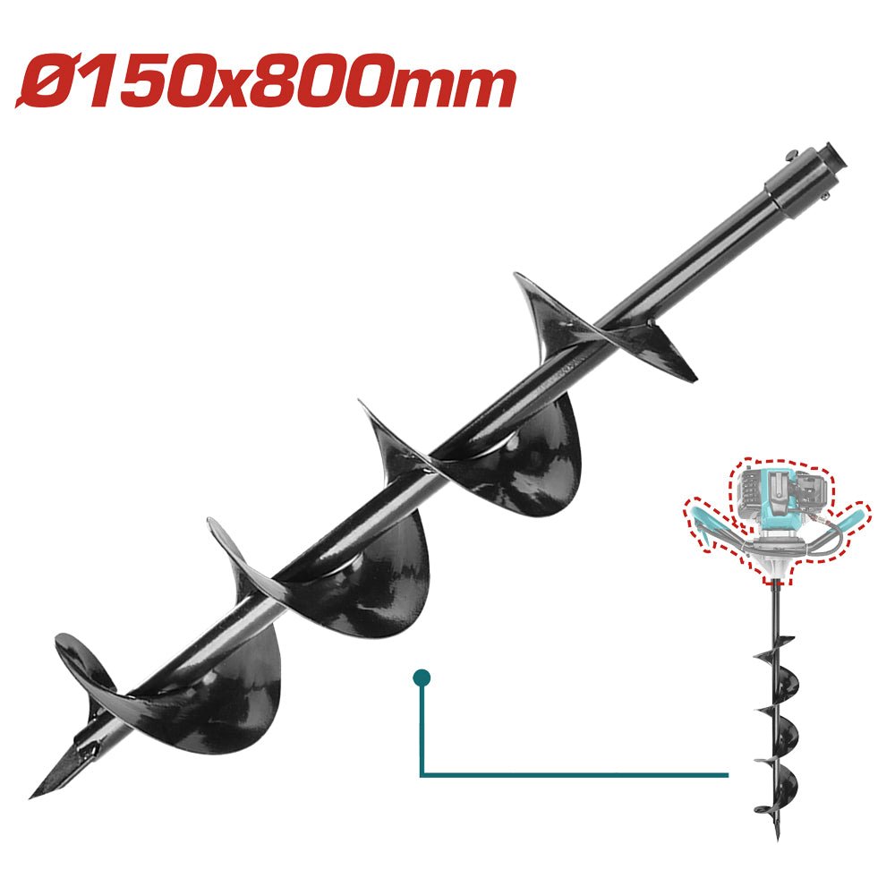 Embout tarse de terre 1,4 kw TEA55221-2 pour piquets plantations 150 mm 80 cm - SME IMPORT