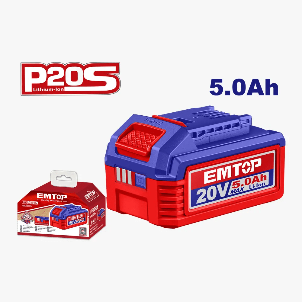 EMTOP Batterie 20 V 5 Ah – EBPK20031 - SME IMPORT
