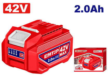 EMTOP Batterie 42 V 2 Ah – EBPK42201 - SME IMPORT