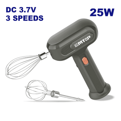 EMTOP Batteur rechargeable 25 W – EFM018U - SME IMPORT