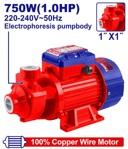 EMTOP Électropompe 1 CV 1 pouce H 52 m 50 L/min – EWPPV07501 - SME IMPORT
