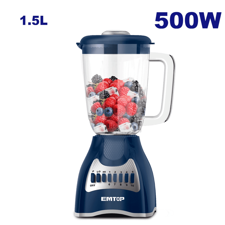 EMTOP Mixeur 1,5 L 500 W 220 V – EZZ5009A - SME IMPORT