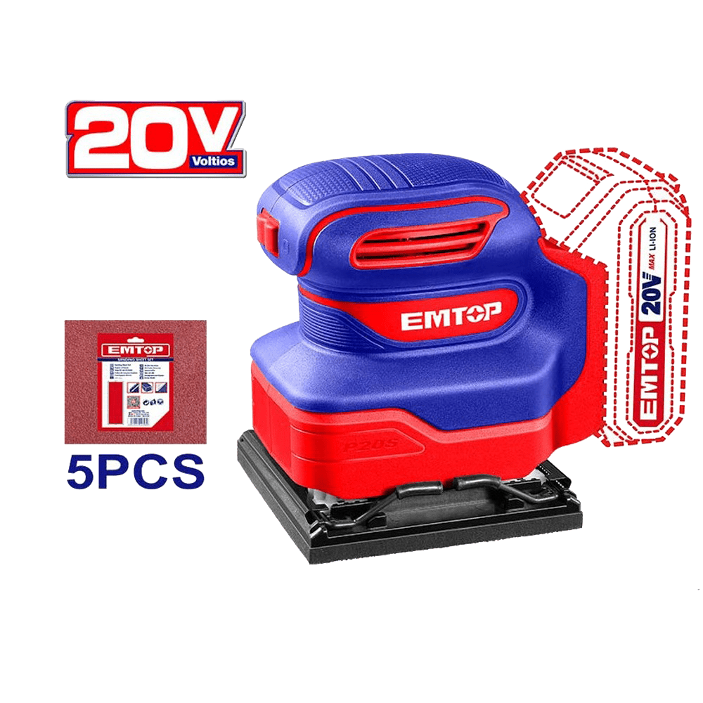 EMTOP Ponceuse 20 V – ELSHS2014 - SME IMPORT