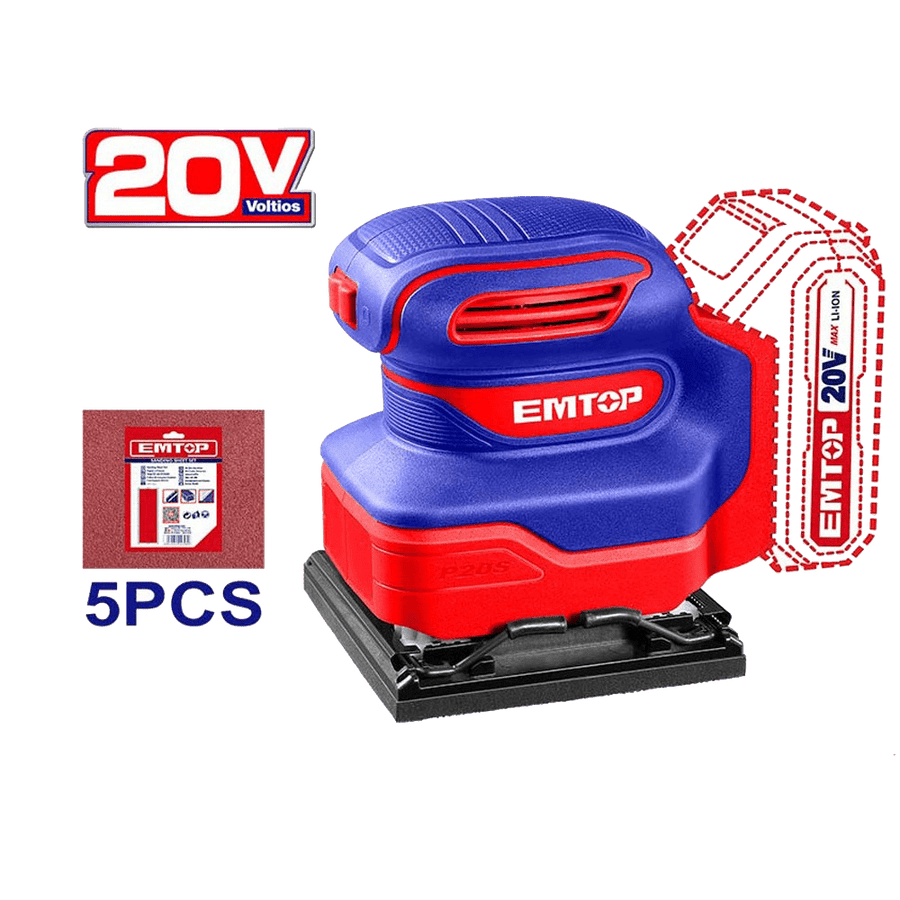 EMTOP Ponceuse 20 V – ELSHS2014 - SME IMPORT