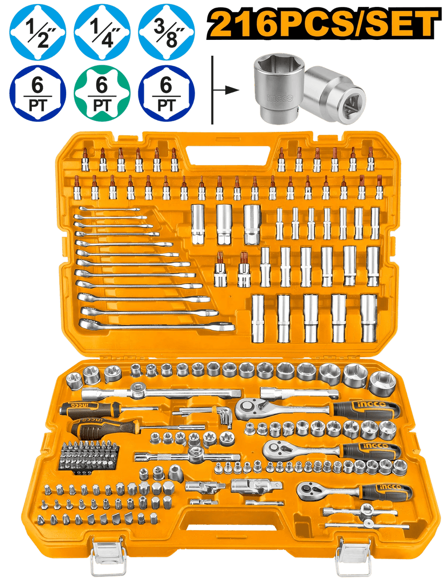 Ensemble de 216 outils INGCO HKTHP22161 - SME IMPORT