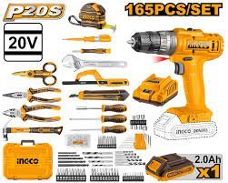 Ensemble d’outils INGCO 165 pièces – HKTHP11651 - SME IMPORT