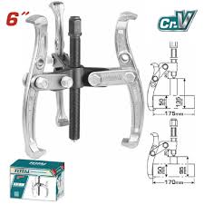 Extracteur TOTAL trois lames 6 pouces acier CrV THTGP366