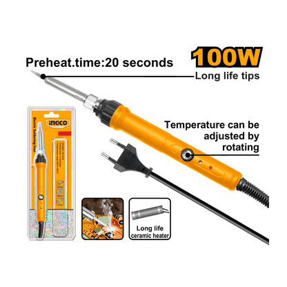 Fer à souder 100 W INGCO SI0110831 - SME IMPORT