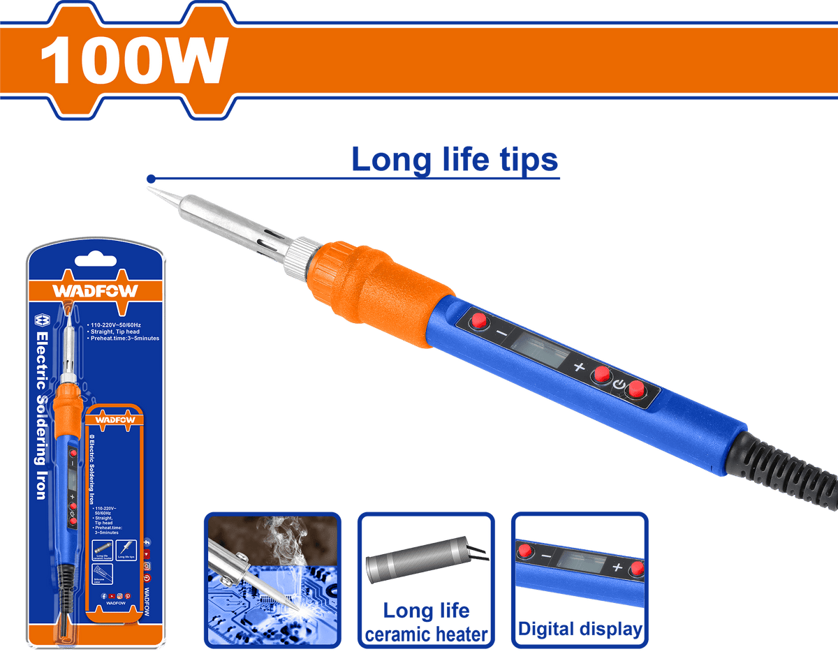 Fer a souder 100w WADFOW WEL3610 - SME IMPORT