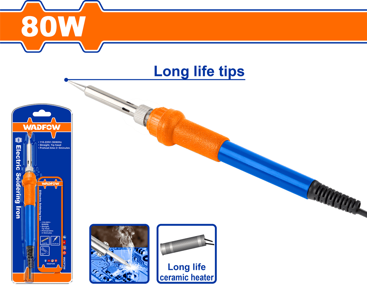 Fer a souder 80w WADFOW WEL3608 - SME IMPORT