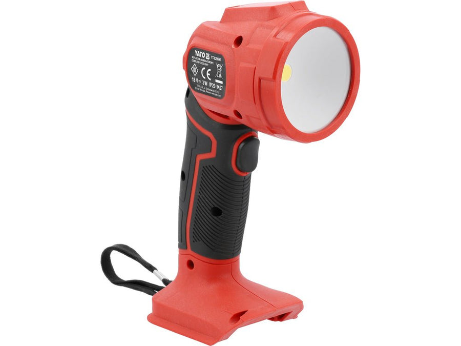 FLASCHLIGHT LED 300LM W/O Battery 18V — YATO YT-829690 - SME IMPORT