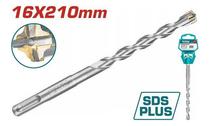 Foret SDS plus 16x210 - TOTAL - FDS16-210-4 TAC311602C - SME IMPORT
