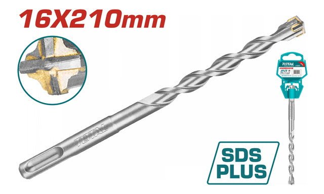 Foret SDS plus 16x210 - TOTAL - FDS16-210-4 TAC311602C