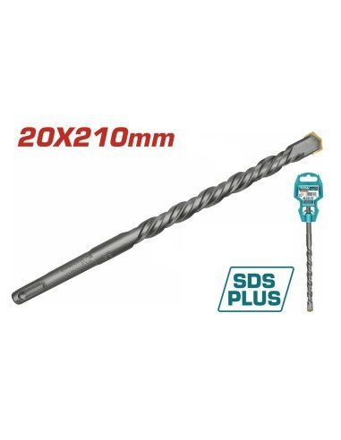 Foret SDS plus 20x210 carbure 4 taillants TOTAL SDS2104 tac312002c - SME IMPORT