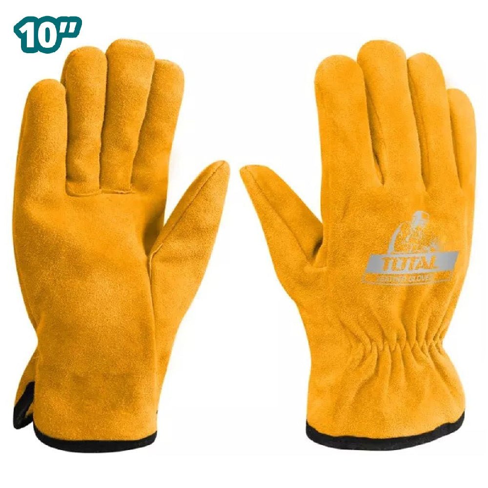 Gants cuir croûte de haute qualité 10 pouces TOTAL TSP14210 - SME IMPORT
