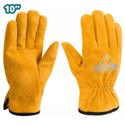 Gants cuir croûte de haute qualité 10 pouces TOTAL TSP14210 - SME IMPORT