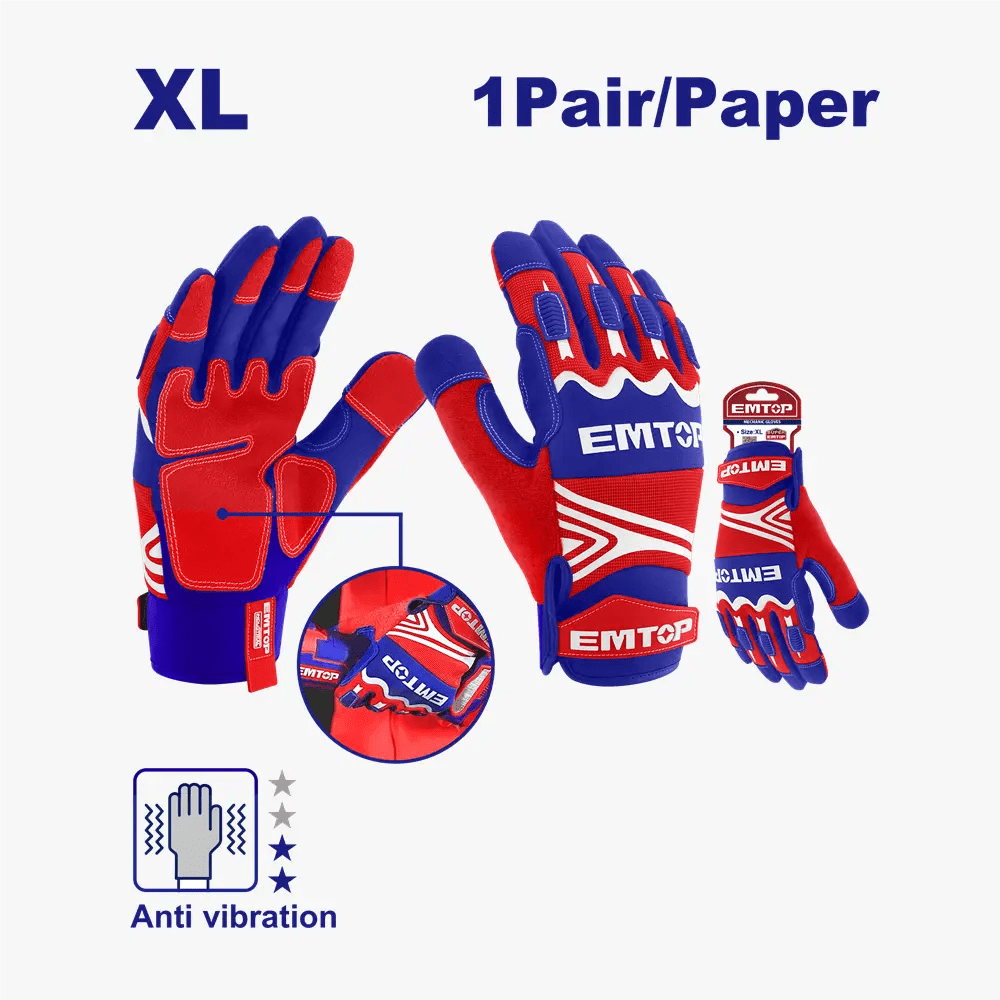 Gants de mécanicien EMTOP EMGV0101XL - SME IMPORT