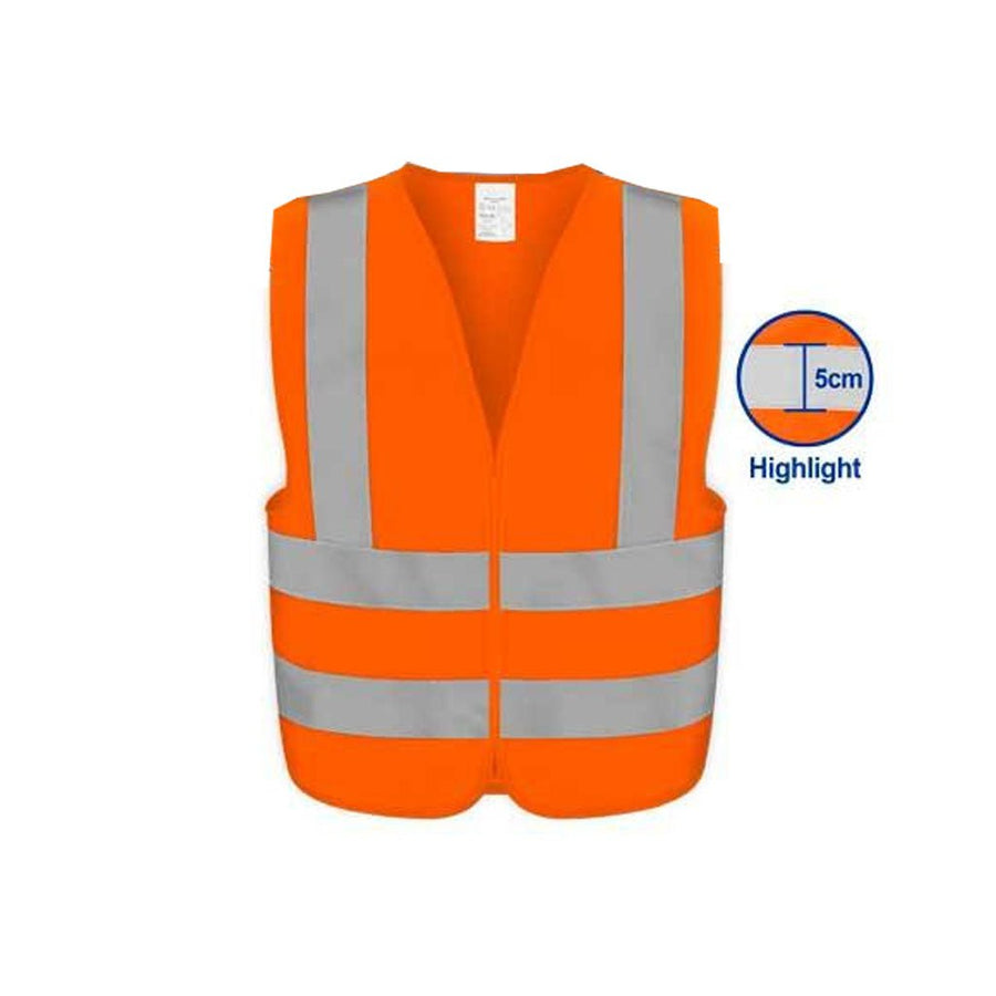 Gilet h/visibilte orange xl WADFOW WRV1801 - SME IMPORT