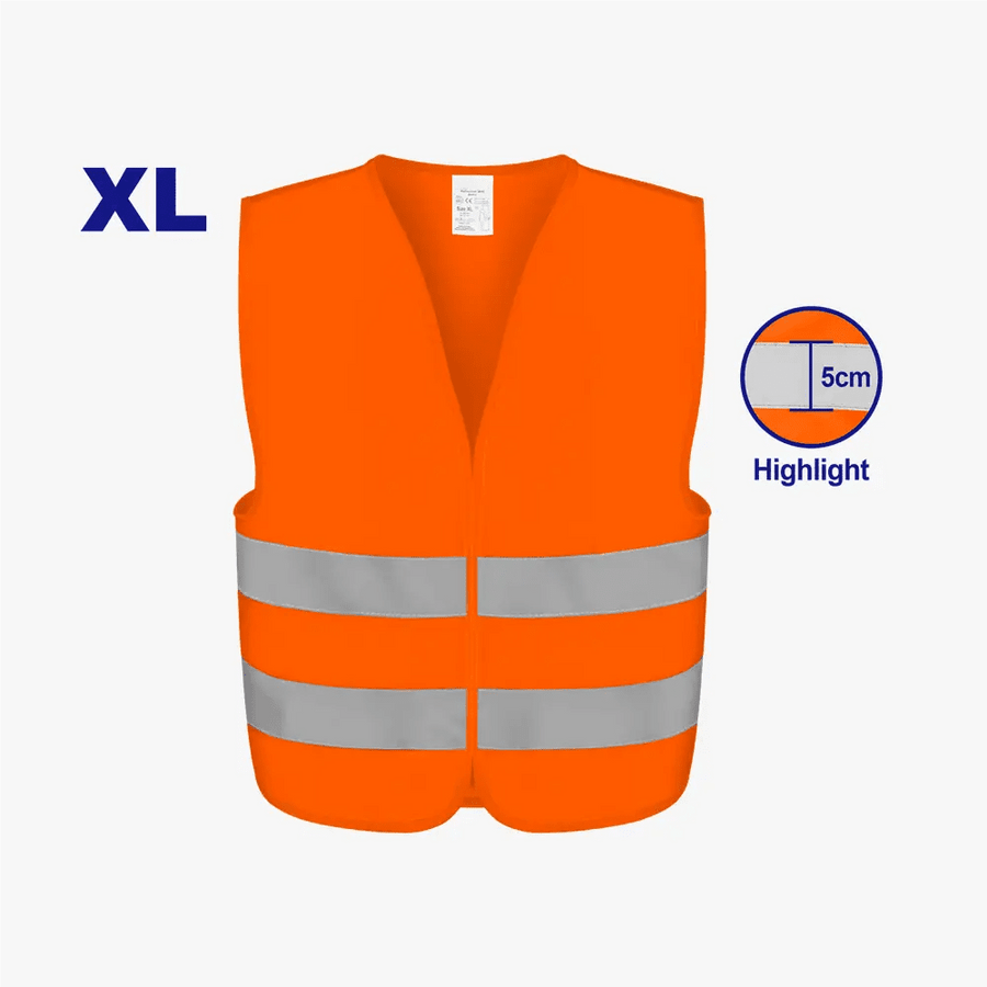 Gilet orange EMTOP EMRV2801 - SME IMPORT