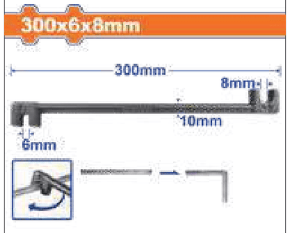 Griffe à fer – WADFOW WQB3330 - SME IMPORT