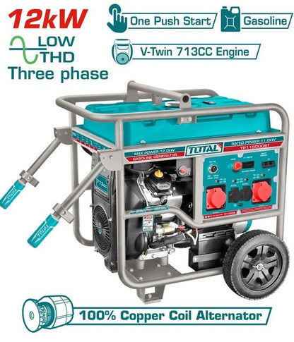 Groupe électrogène 12KW - essence / TP1150006T/ 380V - SME IMPORT