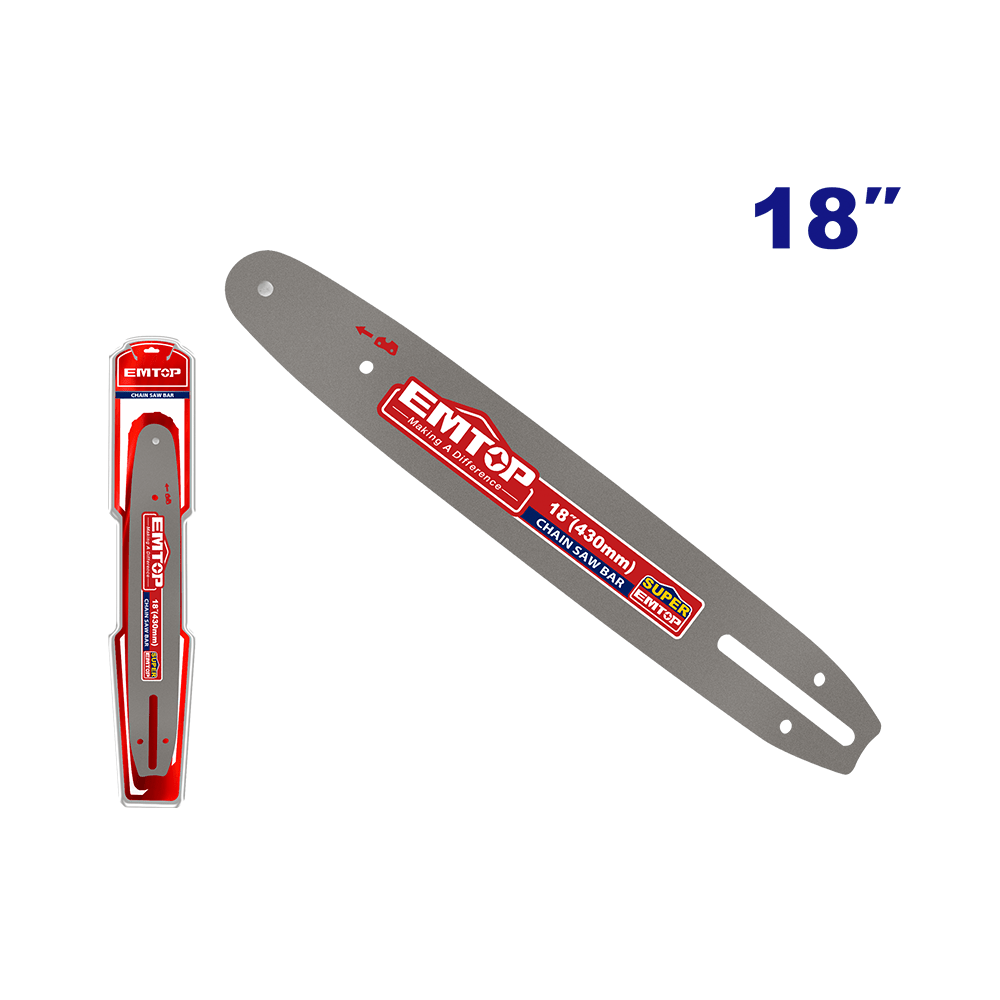 Guide chaine tronçonneuse 45CM EMTOP ECSB6181 - SME IMPORT