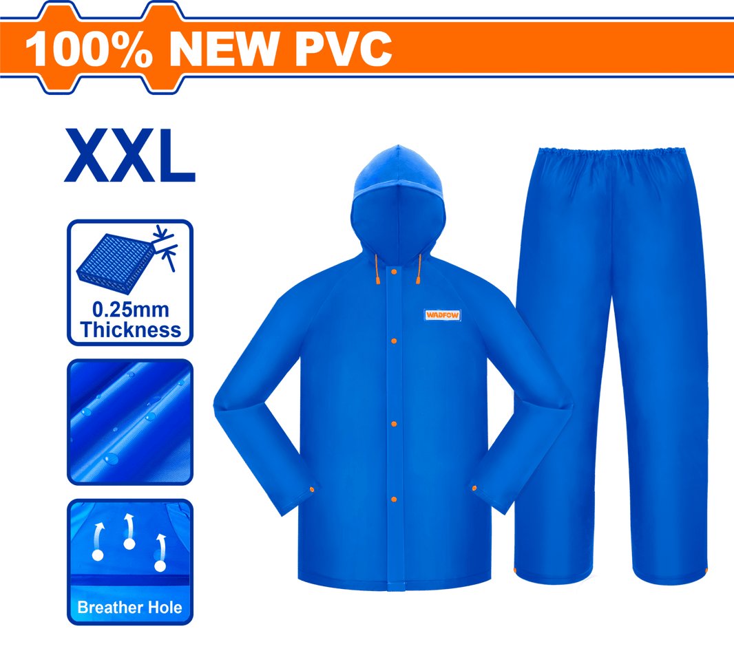 Impermeable veste+pant xl WADFOW WRC3XXL - SME IMPORT