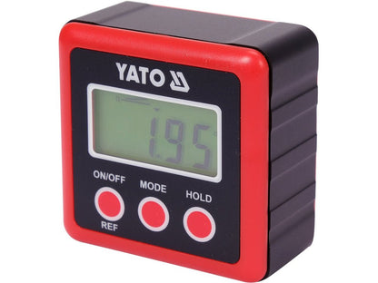 JAUGE D'ANGLE DIGITAL LCD SOCLE AIMANTEE — YATO YT-71000 - SME IMPORT