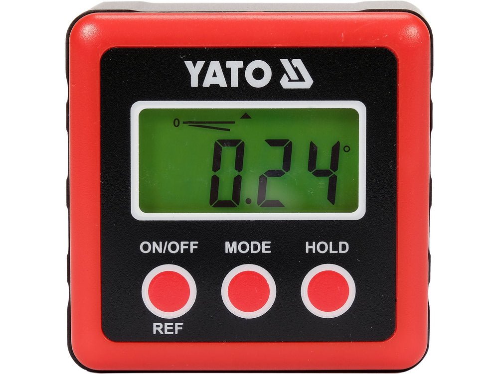 JAUGE D'ANGLE DIGITAL LCD SOCLE AIMANTEE — YATO YT-71000 - SME IMPORT