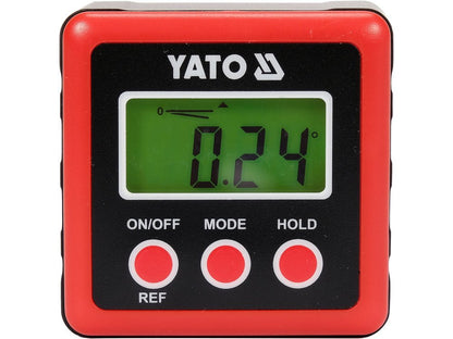 JAUGE D'ANGLE DIGITAL LCD SOCLE AIMANTEE — YATO YT-71000 - SME IMPORT