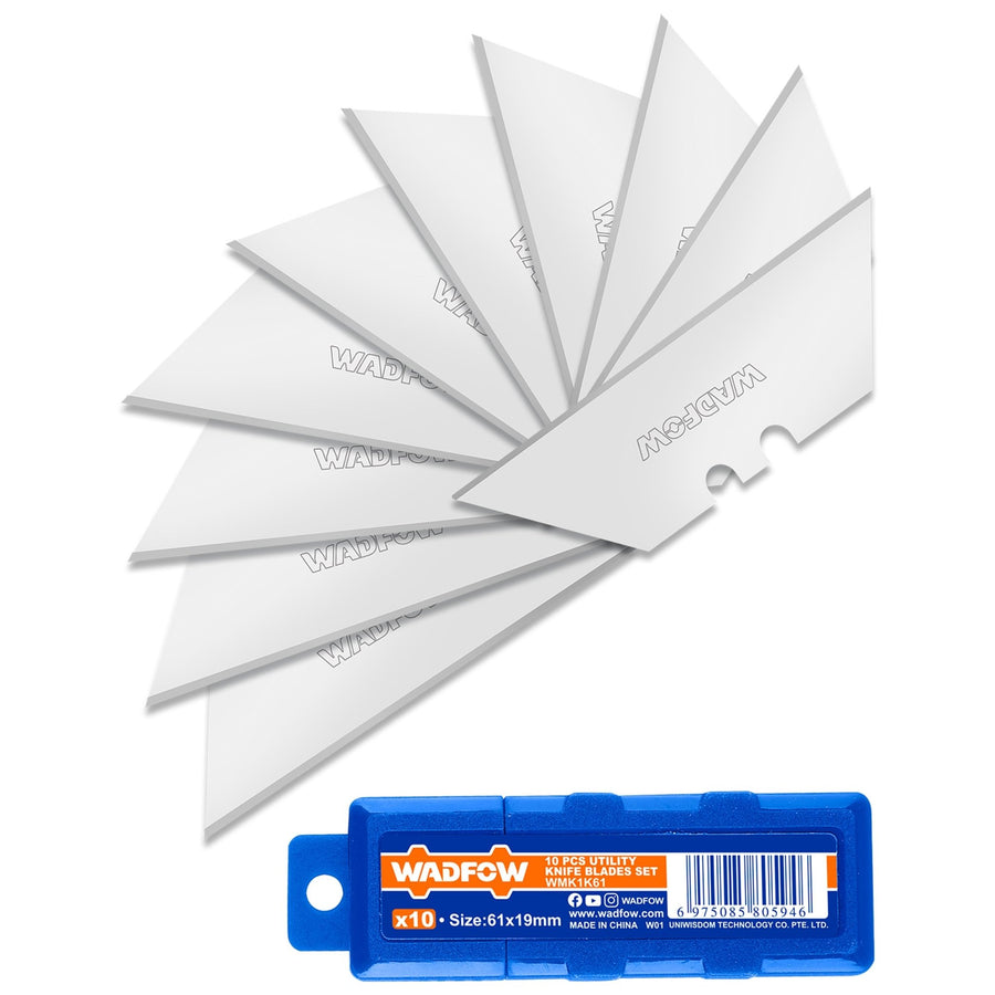 Jeu 10 lame cutteur 19x61 WADFOW WMK1K61 - SME IMPORT