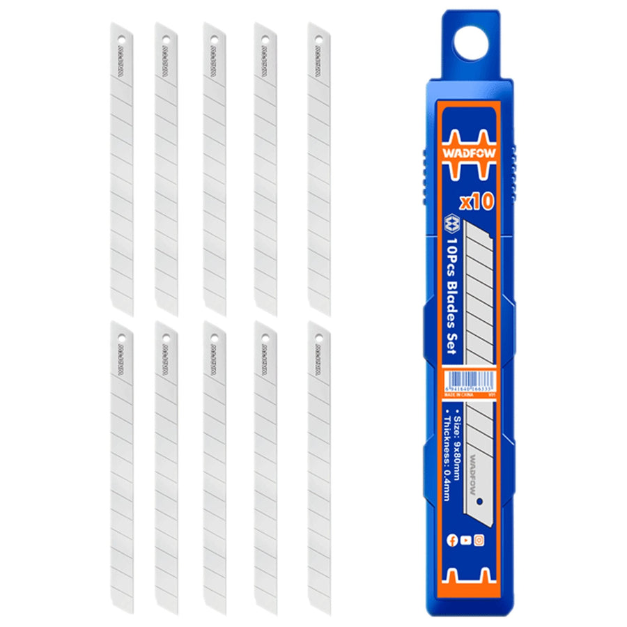 Jeu 10 lame cutteur 9x80 WADFOW WMK1K09 - SME IMPORT