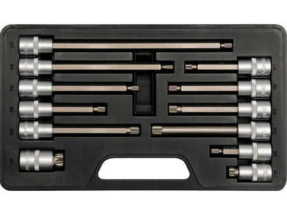JEU 12 DOUILLES 1/2" SPLINE12PT LONG — YATO YT-7753 - SME IMPORT