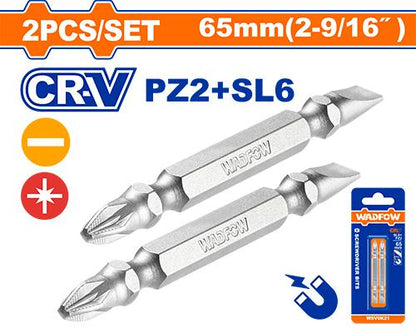Jeu 2 embouts pz2x65 cr-v WADFOW WSV0K21 - SME IMPORT