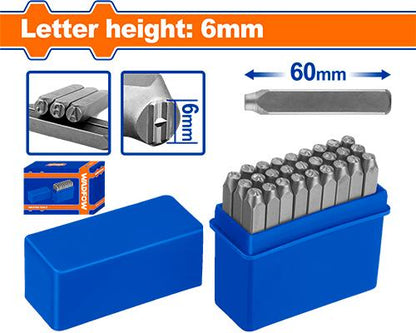 Jeu 27 lettres 6mm WADFOW WCC9276 - SME IMPORT
