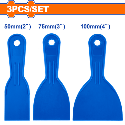 Jeu 3 palettes plastique WADFOW WPT3133 - SME IMPORT