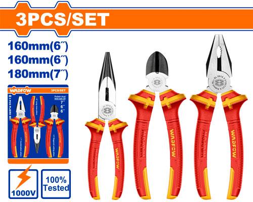 Jeu 3 pinces isole WADFOW WPS0633 - SME IMPORT