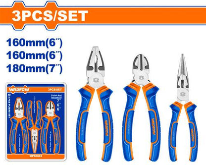 Jeu 3 pinces WADFOW WPS0603 - SME IMPORT