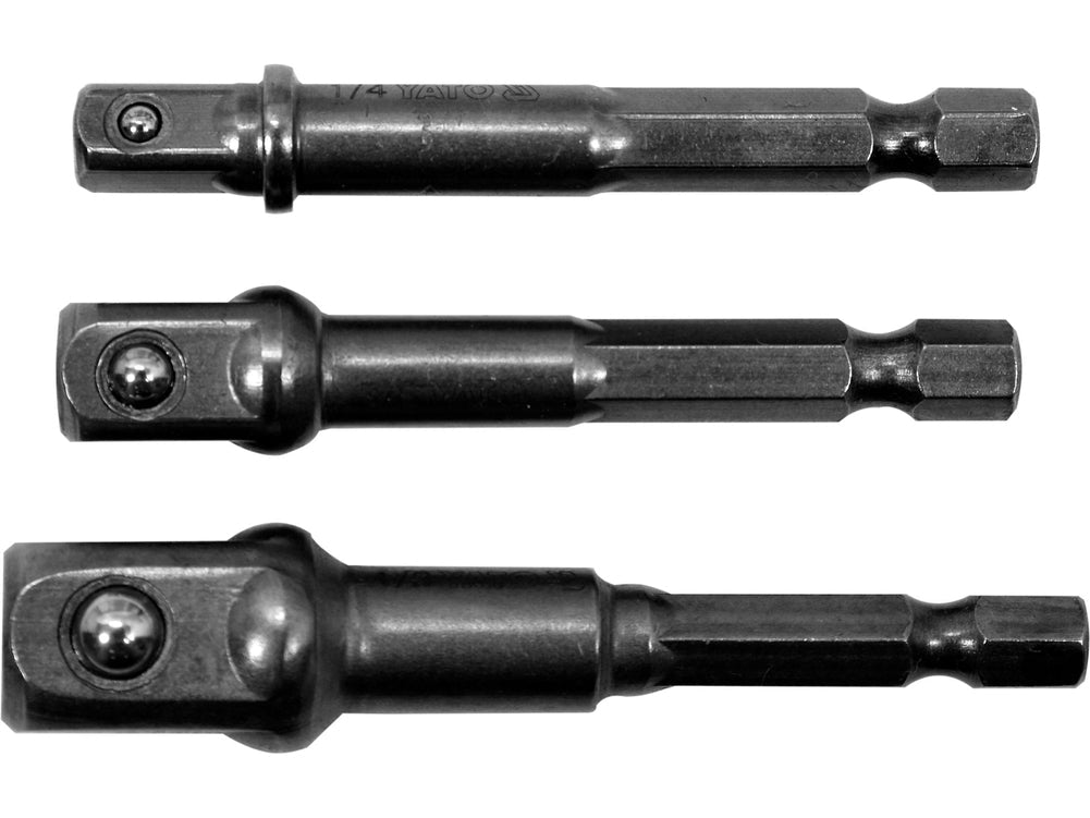 JEU 3 PORTE DOUILLE 1/4"-3/8"-1/2" — YATO YT-04685 - SME IMPORT