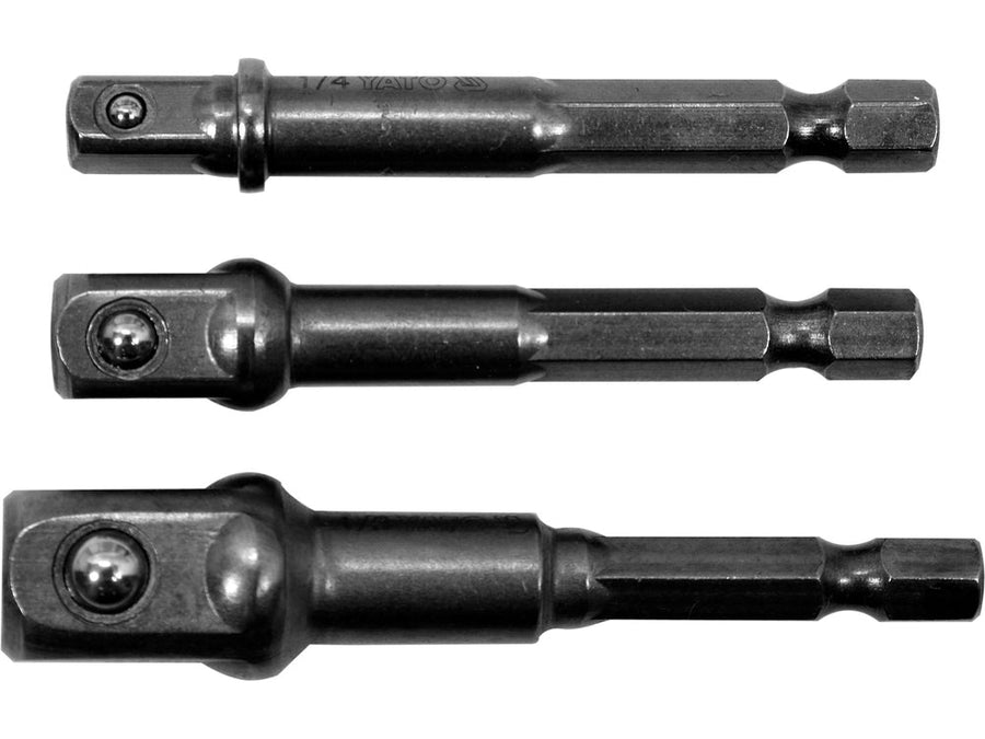 JEU 3 PORTE DOUILLE 1/4"-3/8"-1/2" — YATO YT-04685 - SME IMPORT