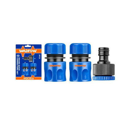 Jeu 3 raccord arrosage WADFOW WQC2E33 - SME IMPORT