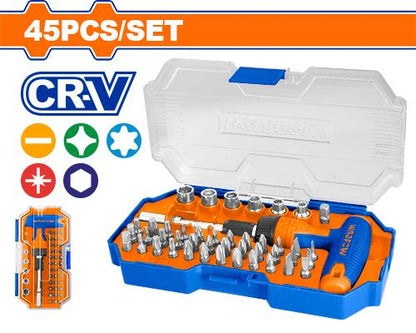 Jeu 45 embouts cr-v WADFOW WSS8B45 - SME IMPORT