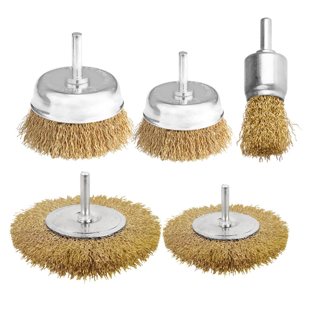 Jeu 5 brosses mtq WADFOW WCE6401 - SME IMPORT